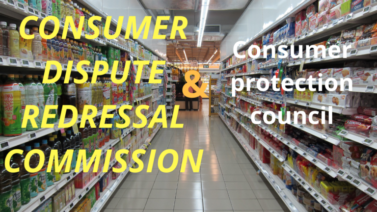 Consumer Disputes Redressal Commission & Protection Council - J.K.