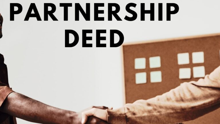 Partnership Deed
