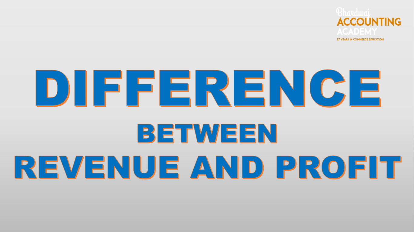 What Is The Difference Between Revenue And Profit Important 2021