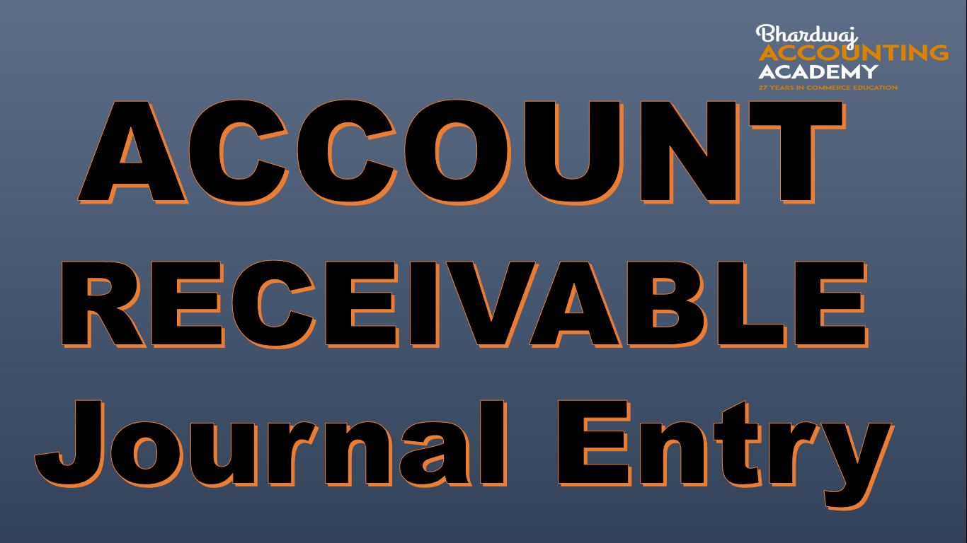 Account receivable journal entry