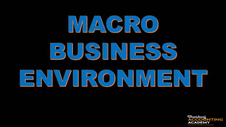 Macro Business Environment