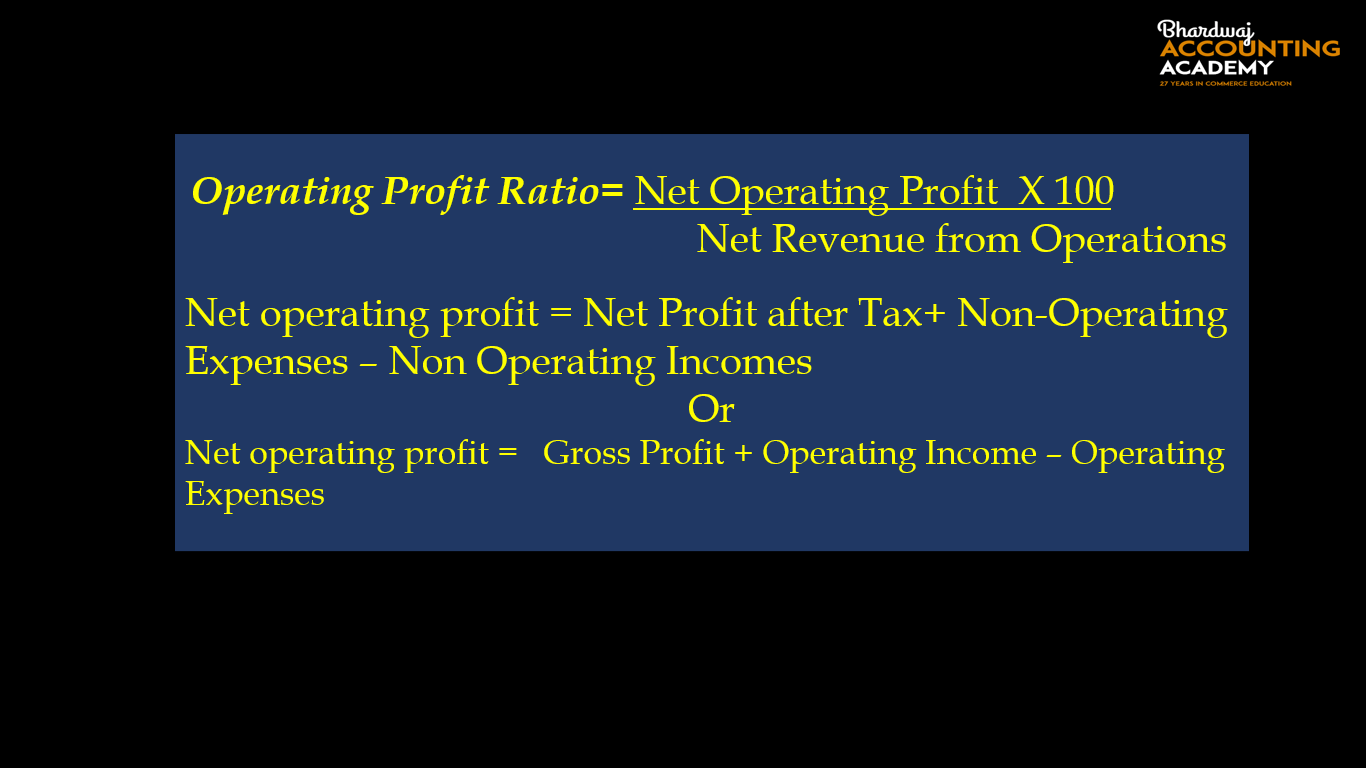 Operating Profit Ratio