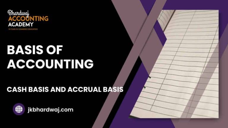 basis of accounting