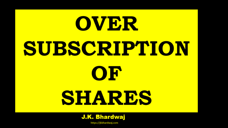 Oversubscription of shares